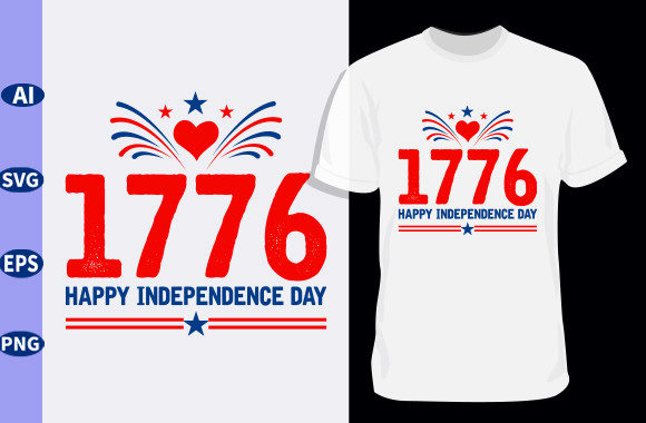 4th July SVG 16, 1776 Happy Independence