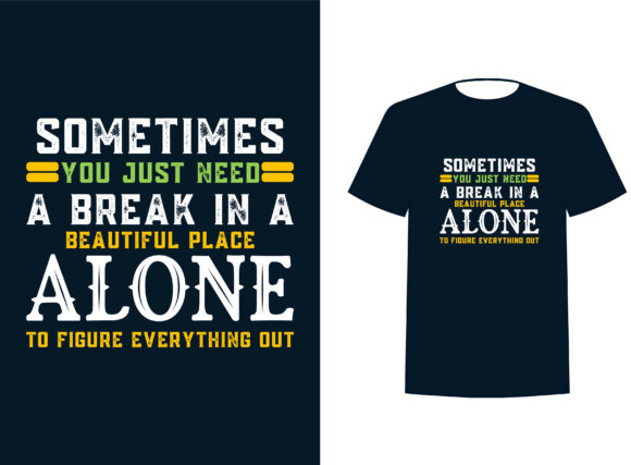 Alone Times: A Typography Design for Quiet Reflection