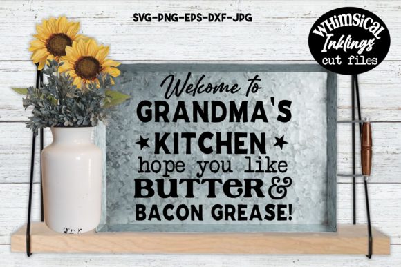 Butter and Bacon Grease: A Fun Embroidery Design for the Right Projects