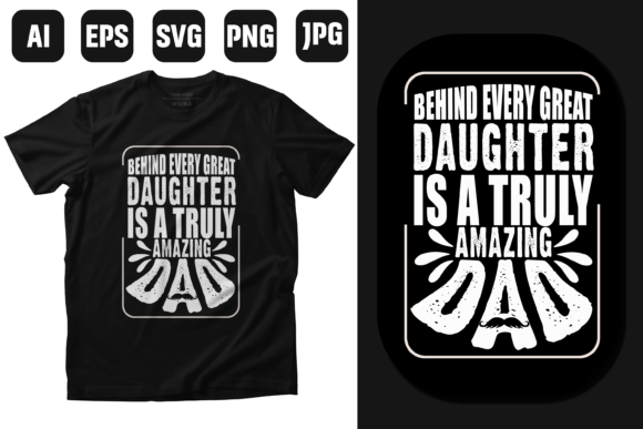 Dad Typography T-Shirt Design Review for Real Projects