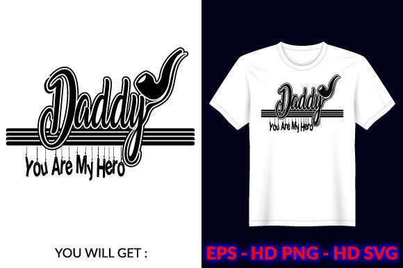 Daddy Father's Day T-Shirt Design Review