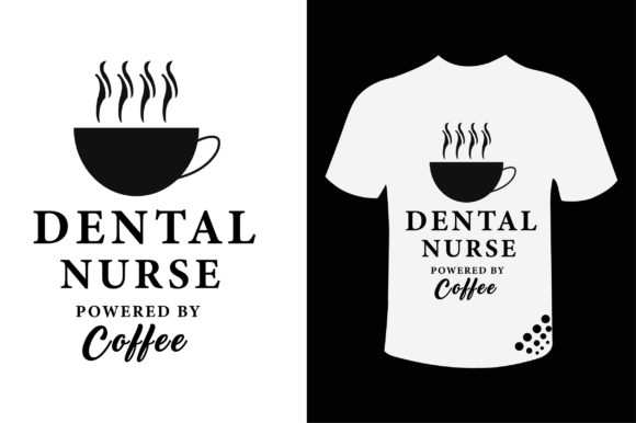 Dental Nurse Powered by a Coffee Funny: A Playful Embroidery Design Review