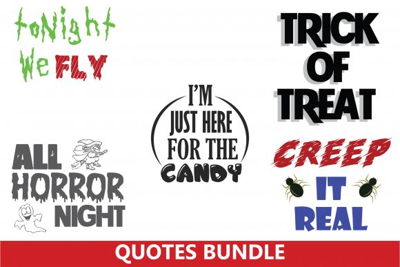 Halloween Quotes Bundle 00006 Review: Spooky and Stylish for Real Projects