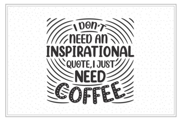 Just Need Coffee Embroidery Design Review