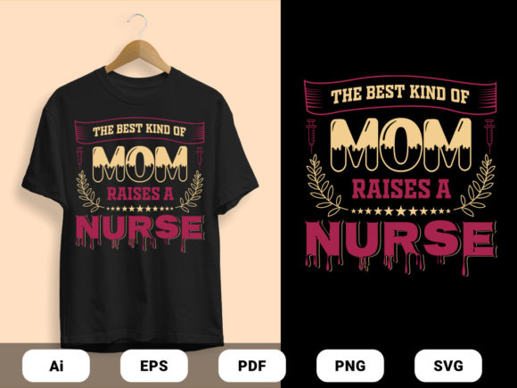 MOM and Nurse Quote T-Shirts Design Review