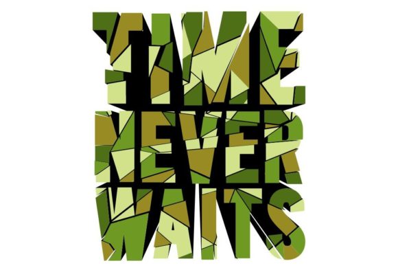 Never Waits Motivational Quote T-Shirt Review for Real Projects