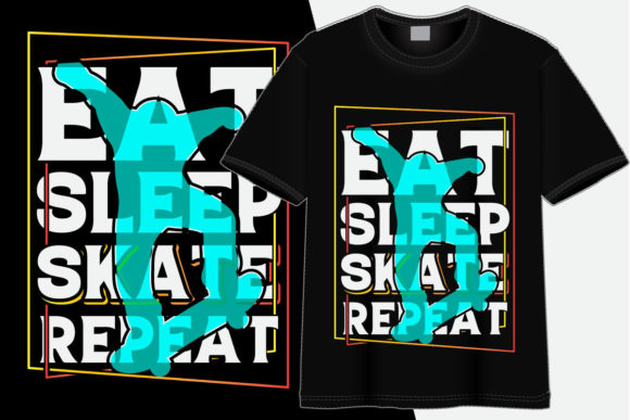 Skateboarding T-shirt Design 16 Review