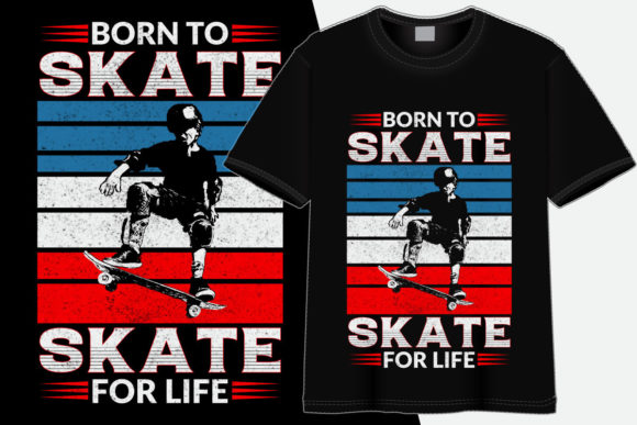 Skateboarding T-shirt Design 19 Review for Real Projects