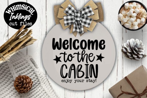 Welcome to the Cabin – A Warm Embroidery Design